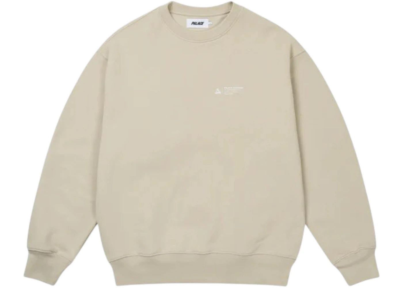 Palace Shop Locator Crew Stoney Grey
