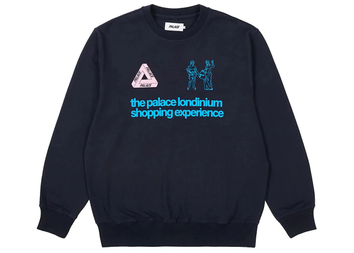 Palace Shopping Experience Crew Navy