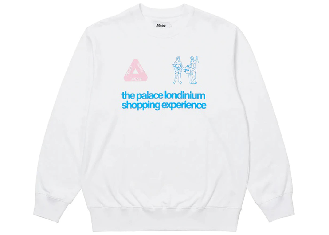Palace Shopping Experience Crew White