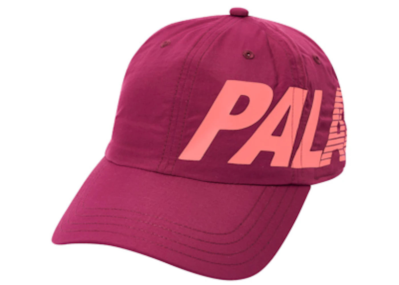 Palace Side-Slide 6-Panel Burgundy