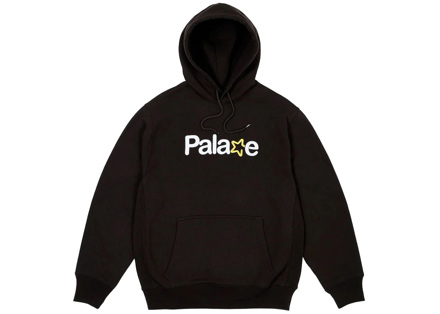 Palace Signature Hood (FW23) Black