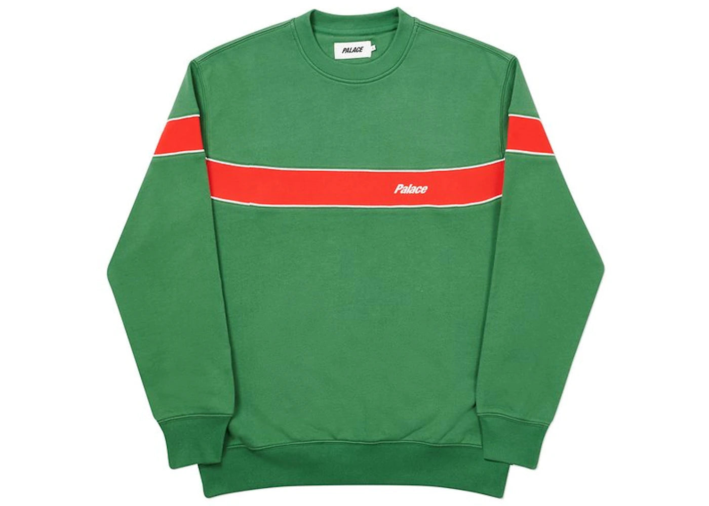 Palace Single Crew Green