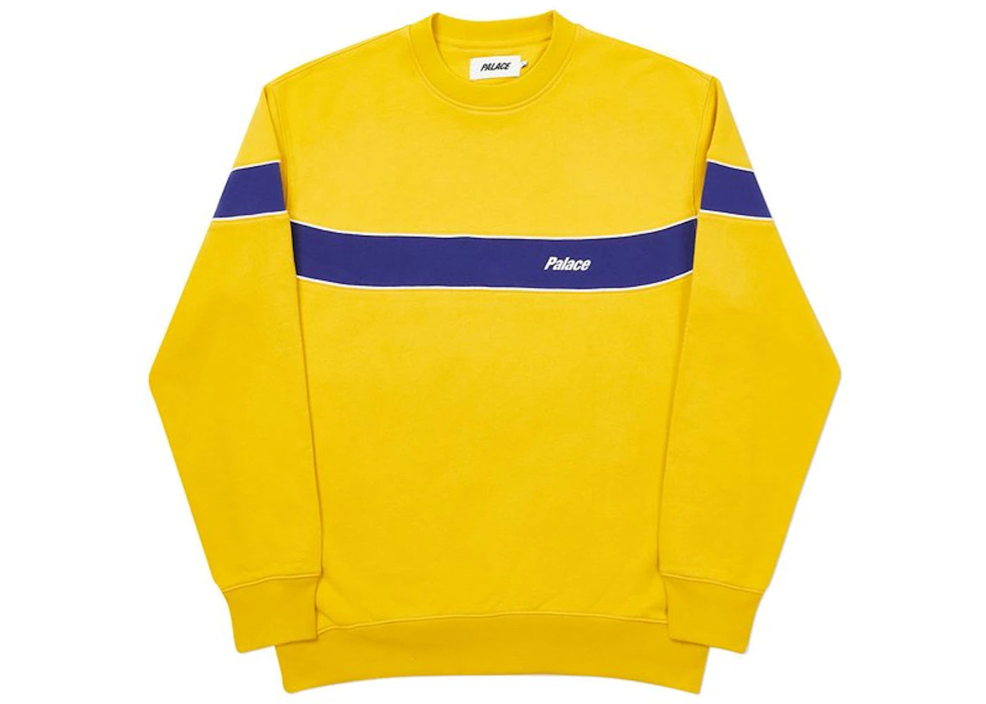 Palace Single Crew Yellow