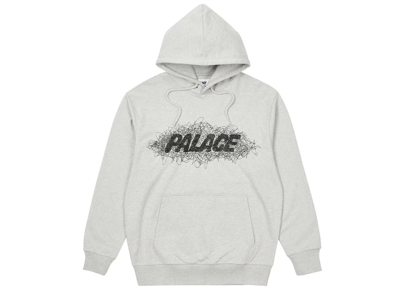 Palace Sketchy Hood Grey Marl