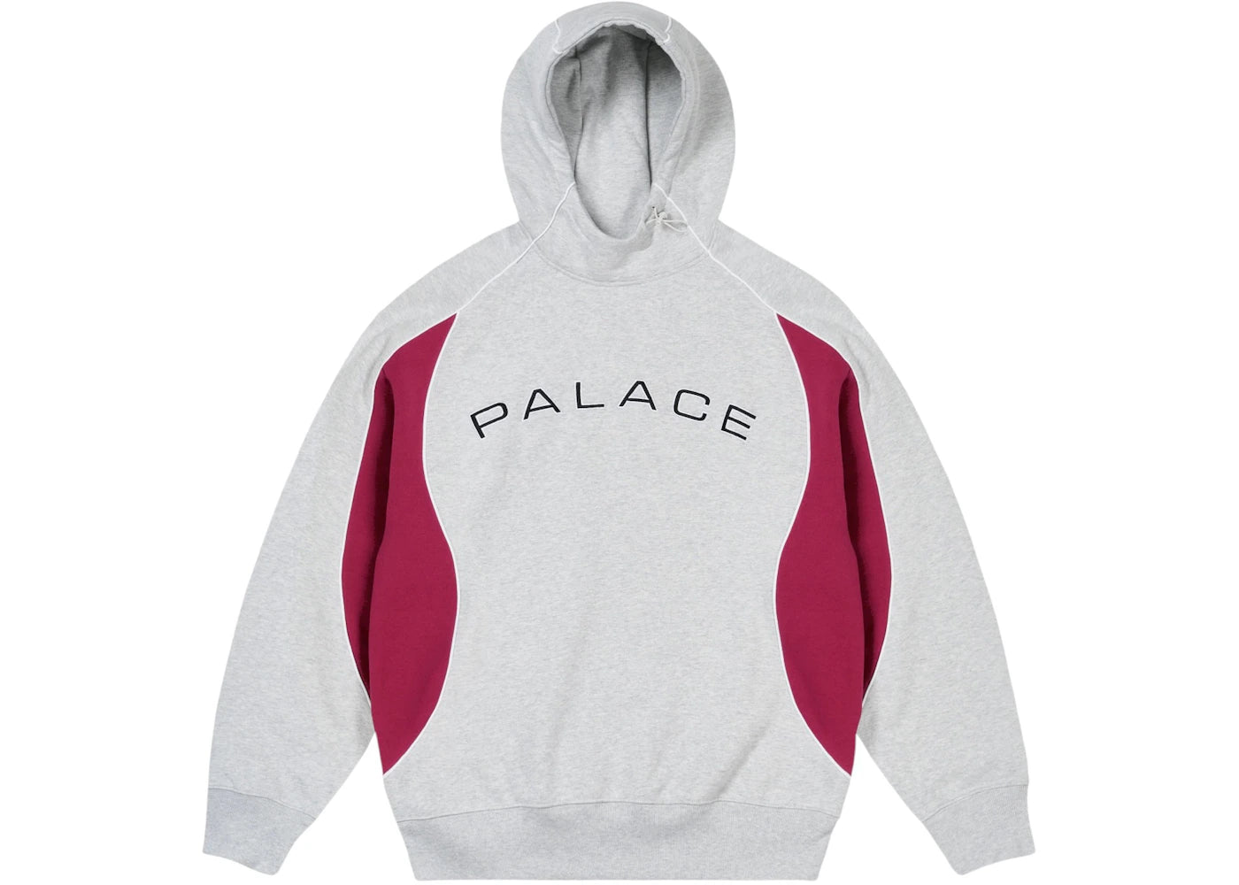 Palace Skyline Hood Grey Marl