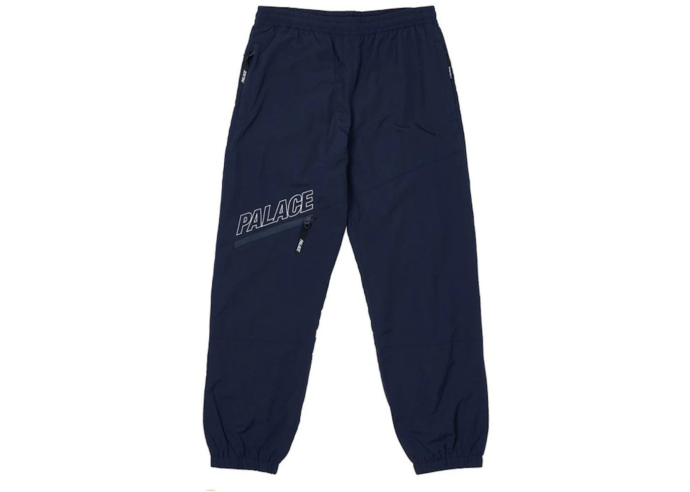 Palace Slant Zip Shell Pant Navy