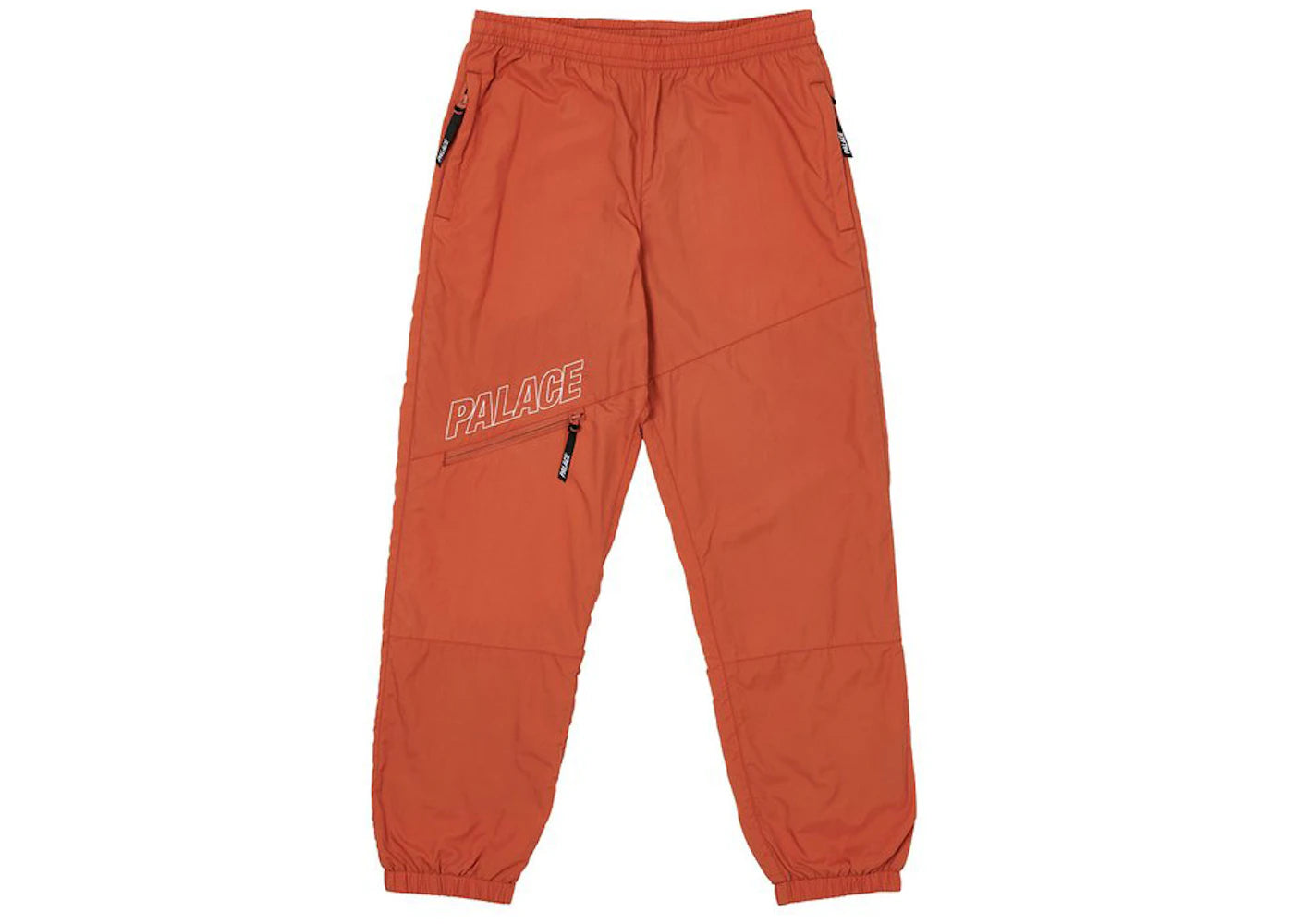 Palace Slant Zip Shell Pant Orange