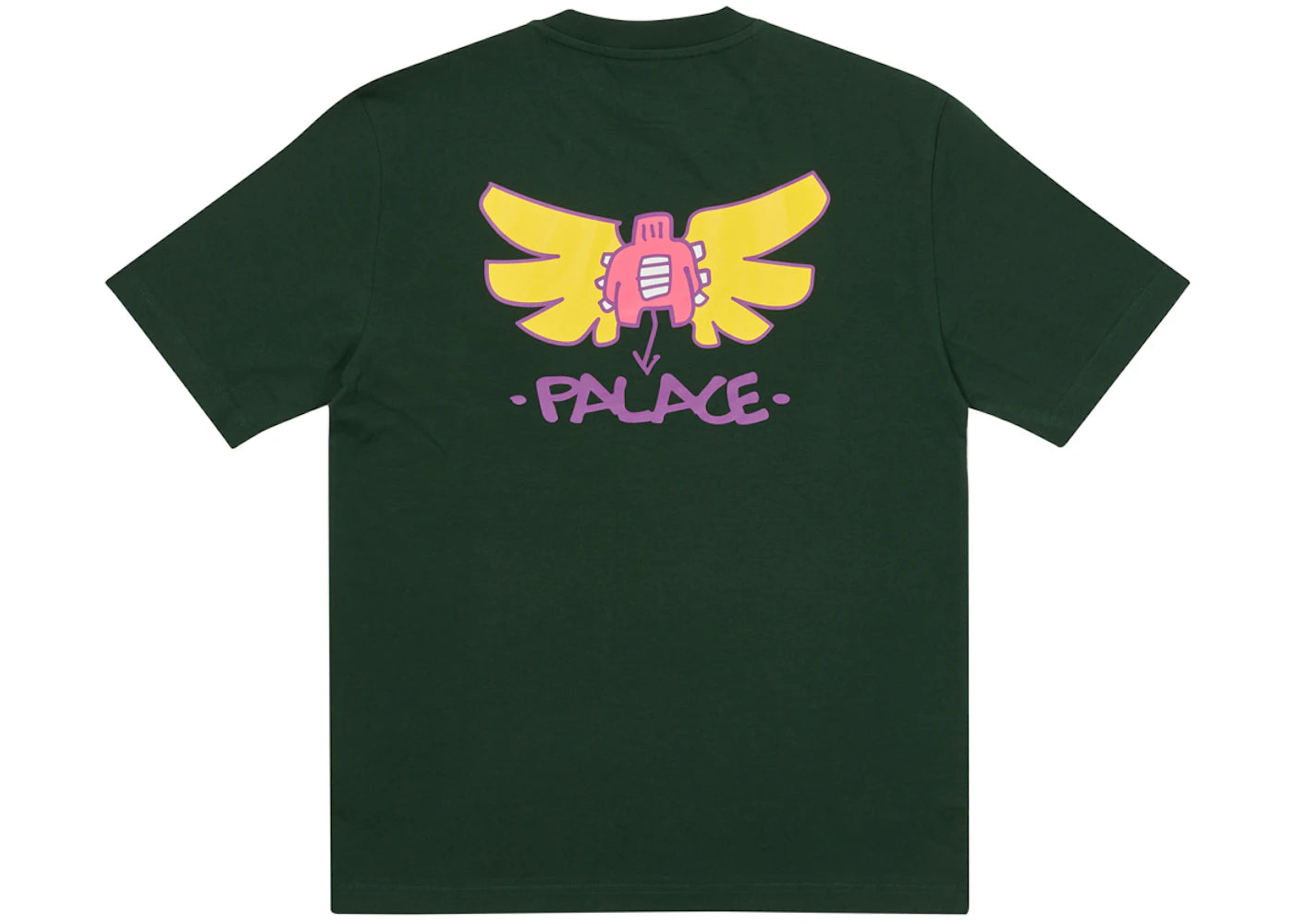 Palace Slap Angel T-shirt Dark Green