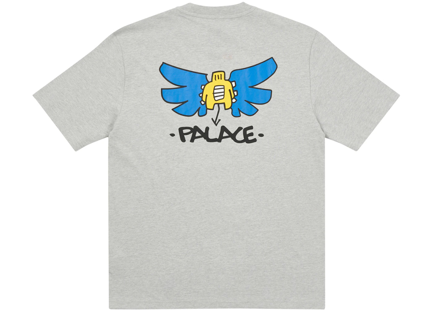 Palace Slap Angel T-shirt Grey Marl