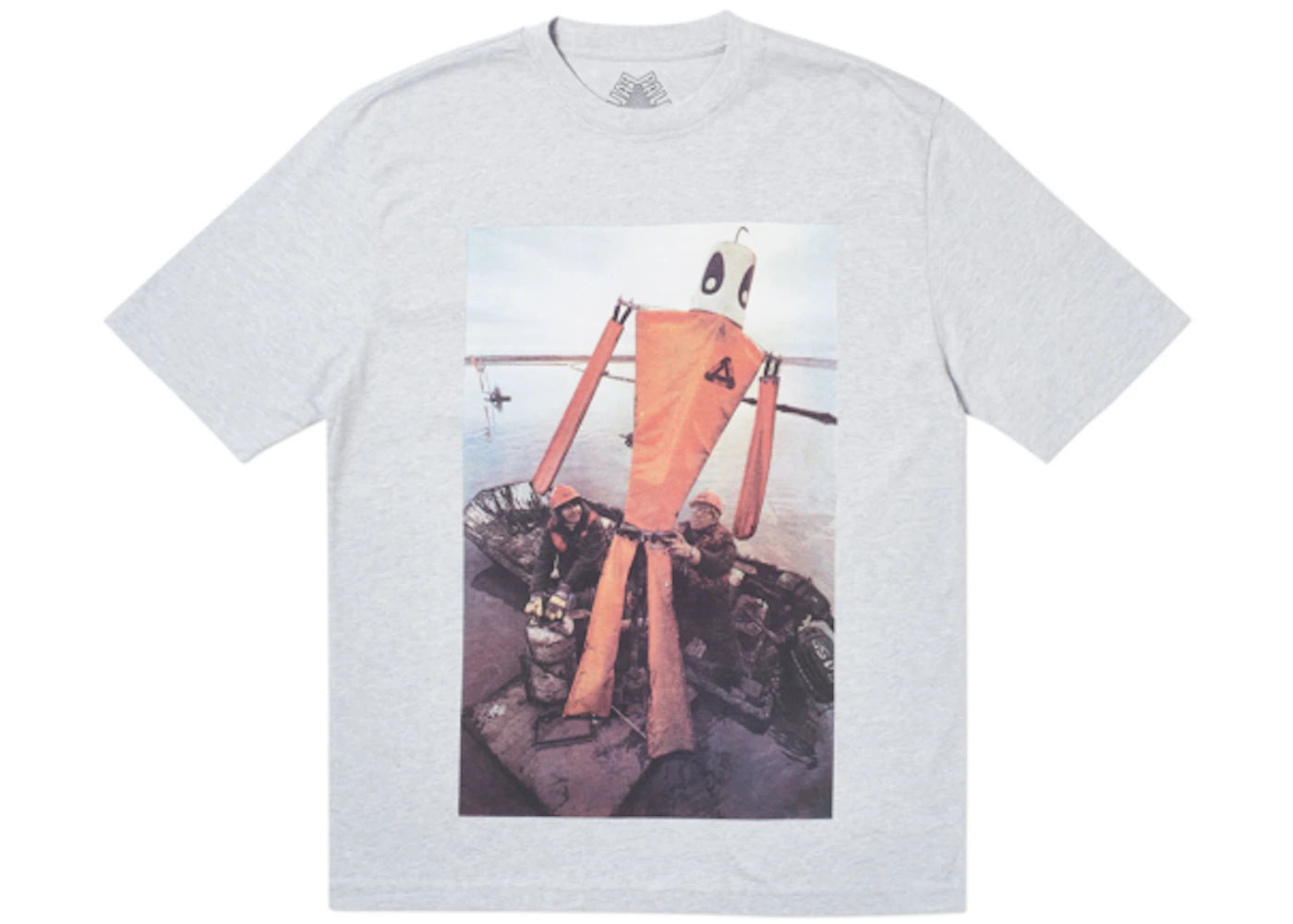 Palace Slick T-shirt Grey Marl