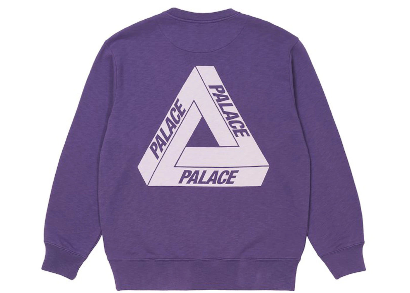 Palace Slub Crew (FW21) Purple