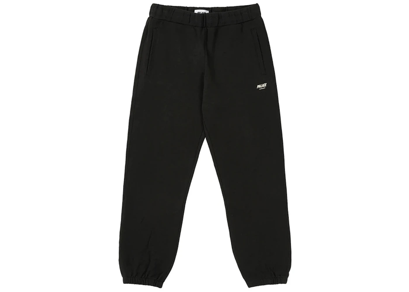 Palace Slub Zig Zag Joggers Black
