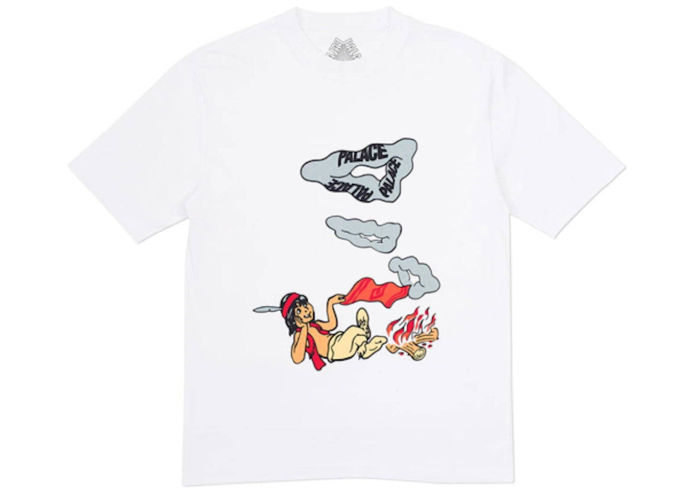 Palace Smoke Sig T-shirt White