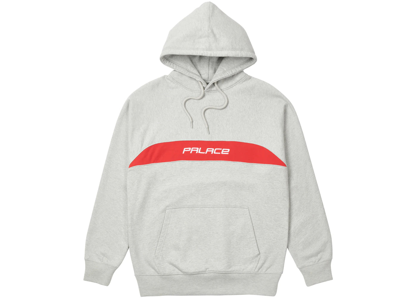 Palace Sofa Surfer Hood Grey Marl