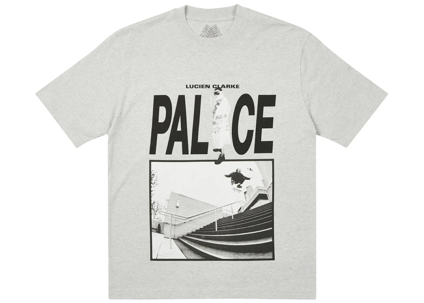 Palace Some Kinda Skate T-shirt Grey Marl