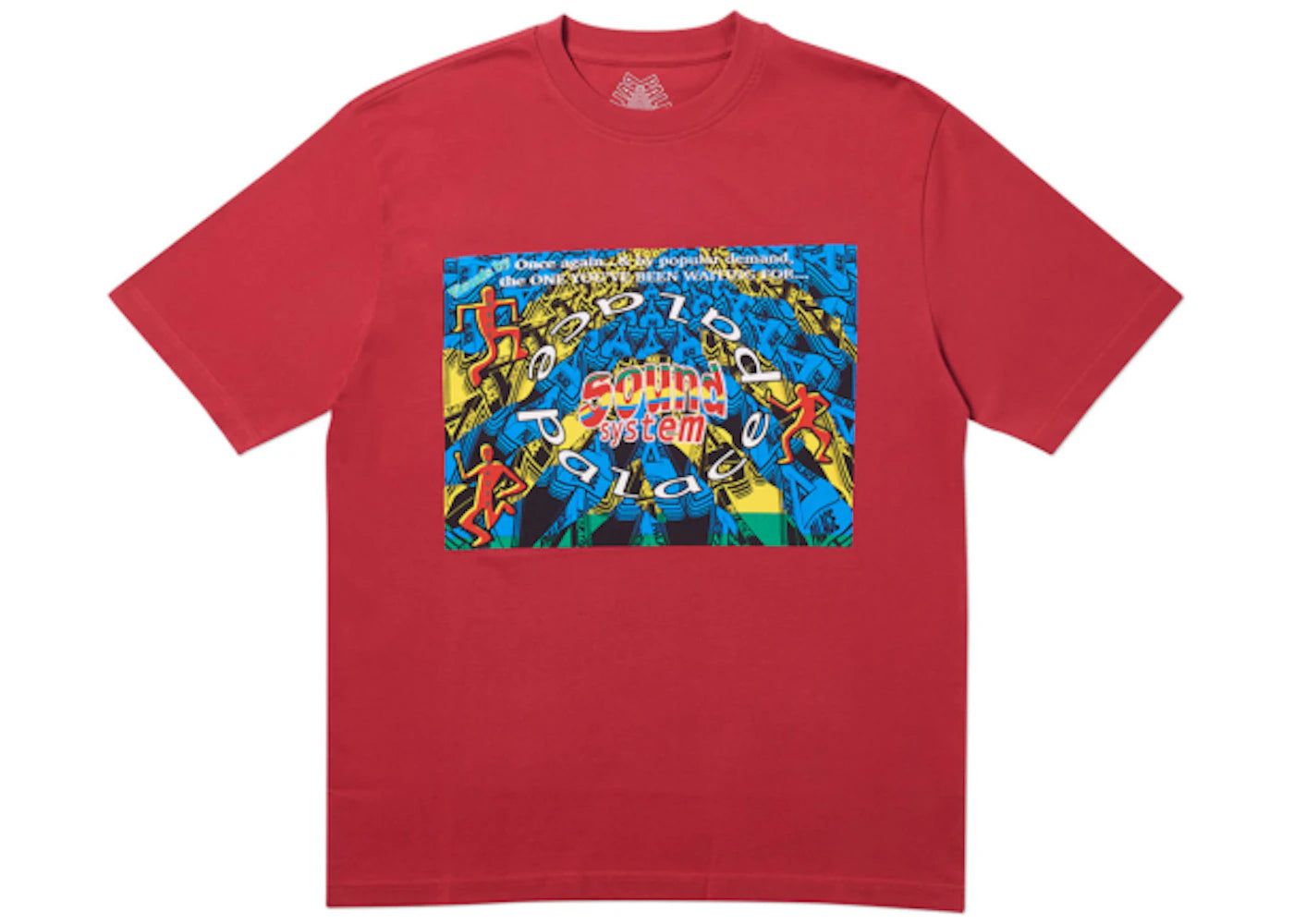 Palace Sound Mate T-shirt Dark Red