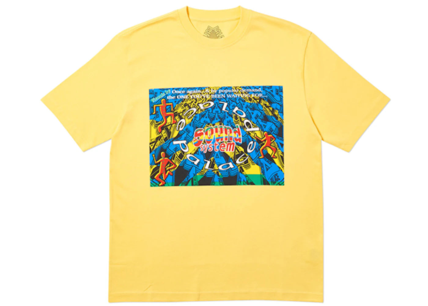 Palace Sound Mate T-shirt Yellow