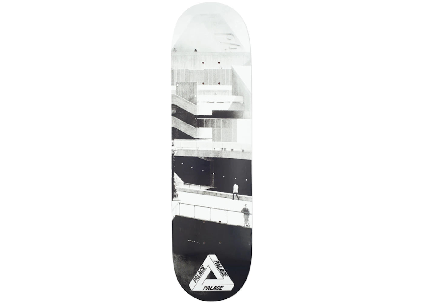 Palace Southbank 8.25 Skateboard Deck Black/White