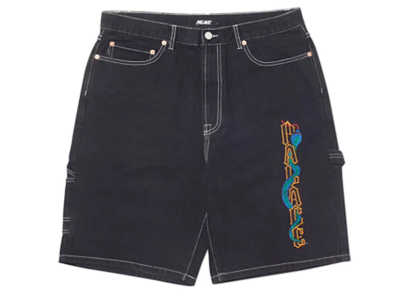 Palace Sphesh Shorts Black Stone Wash