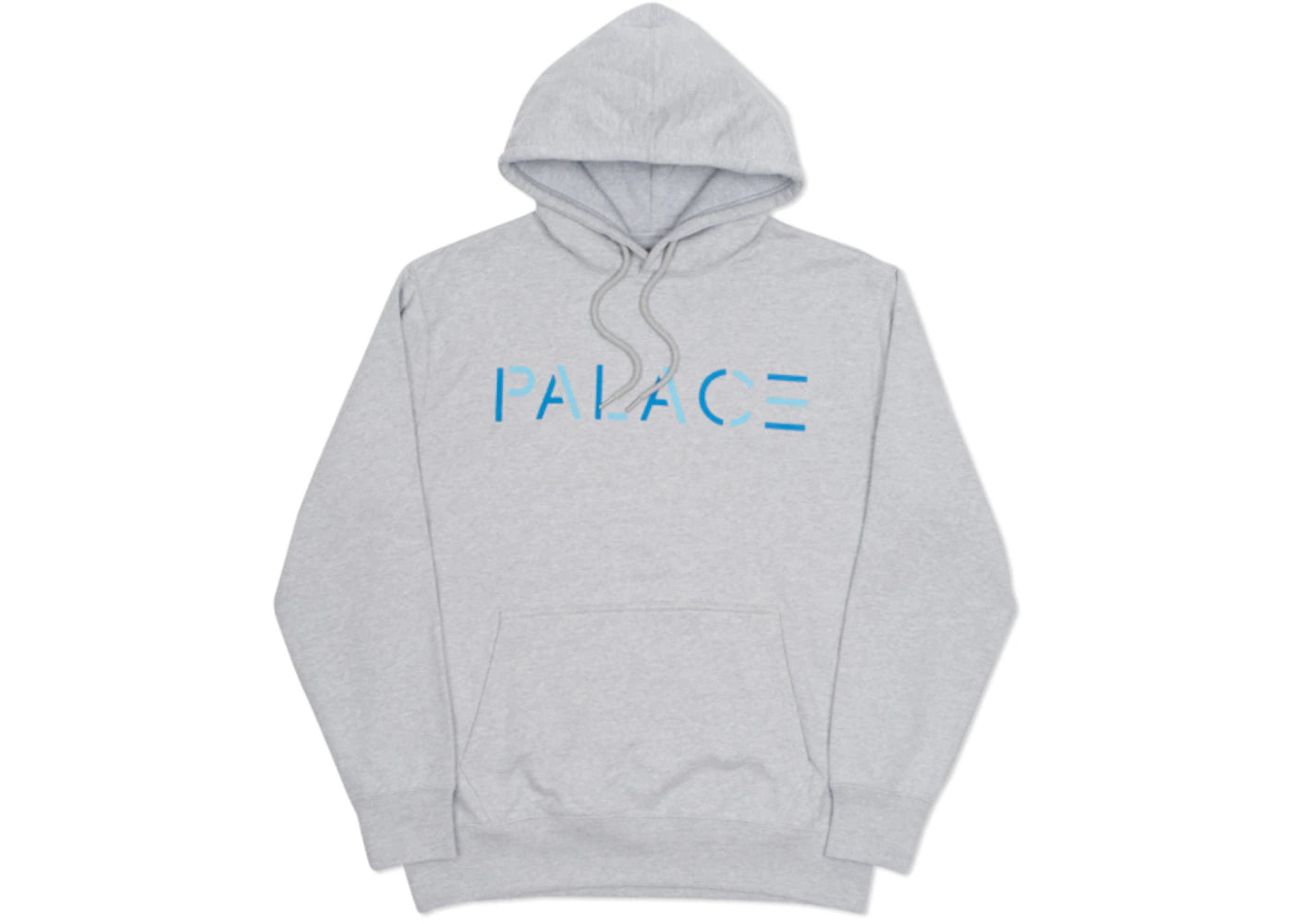 Palace Spirit Hood Grey Marl