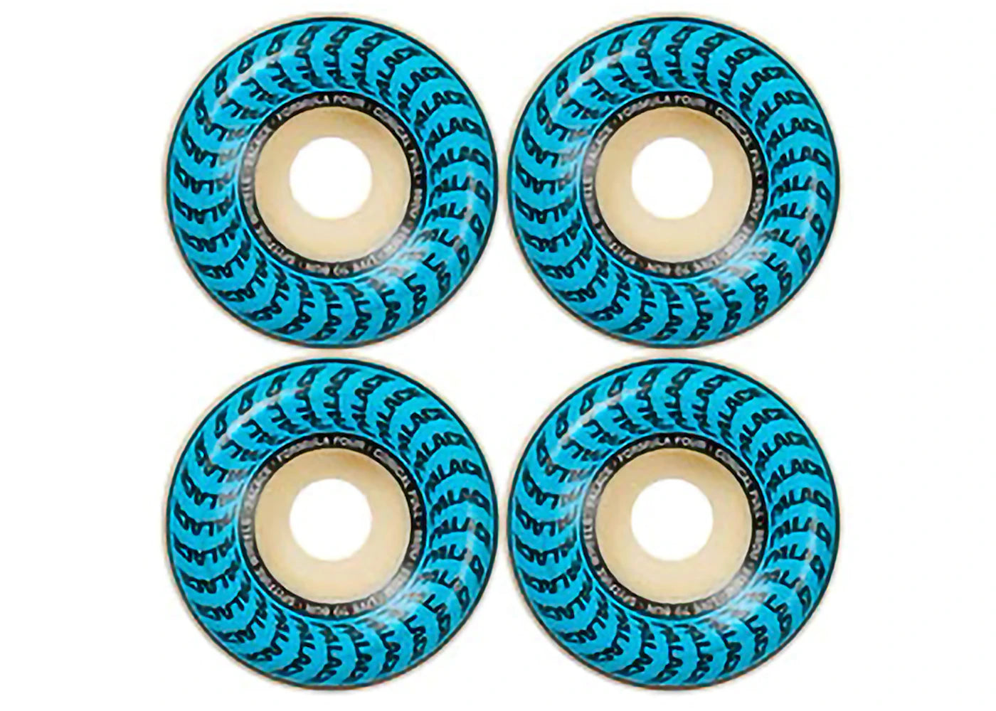 Palace Spitfire Conical Full Formula Natural 51mm Wheels White/Blue