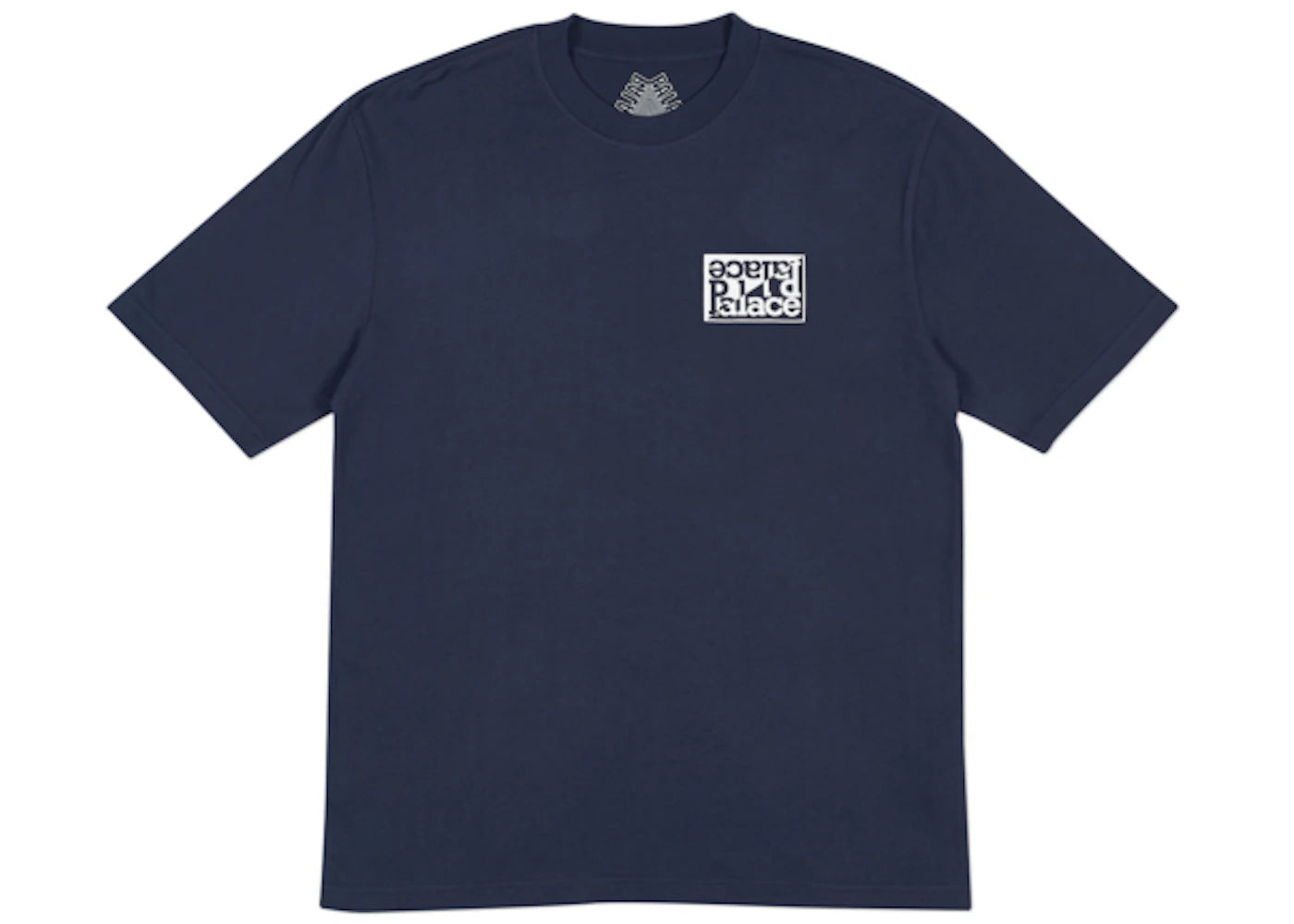 Palace Split T-shirt Navy/White