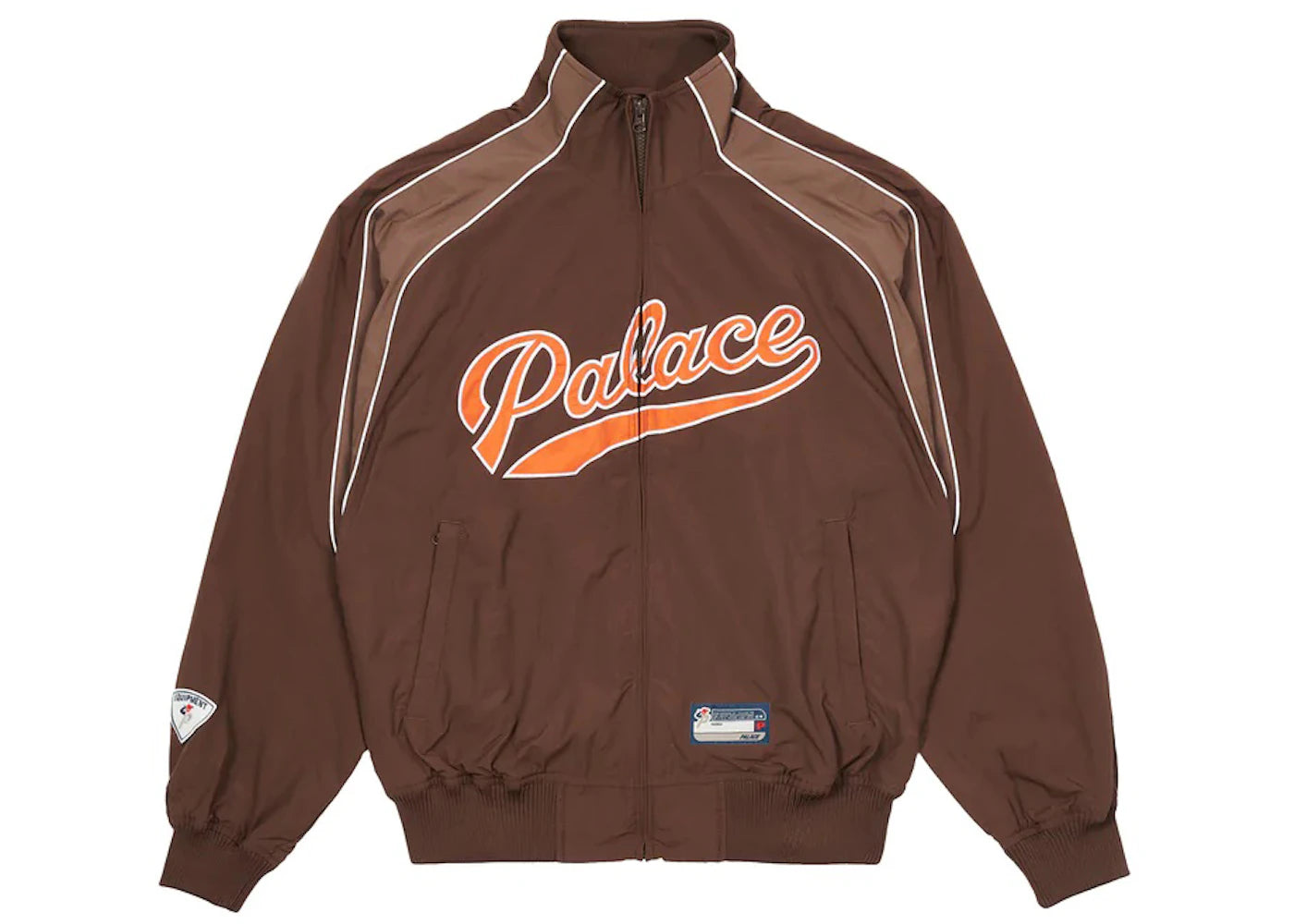Palace Sport MIT Script Jacket Brown