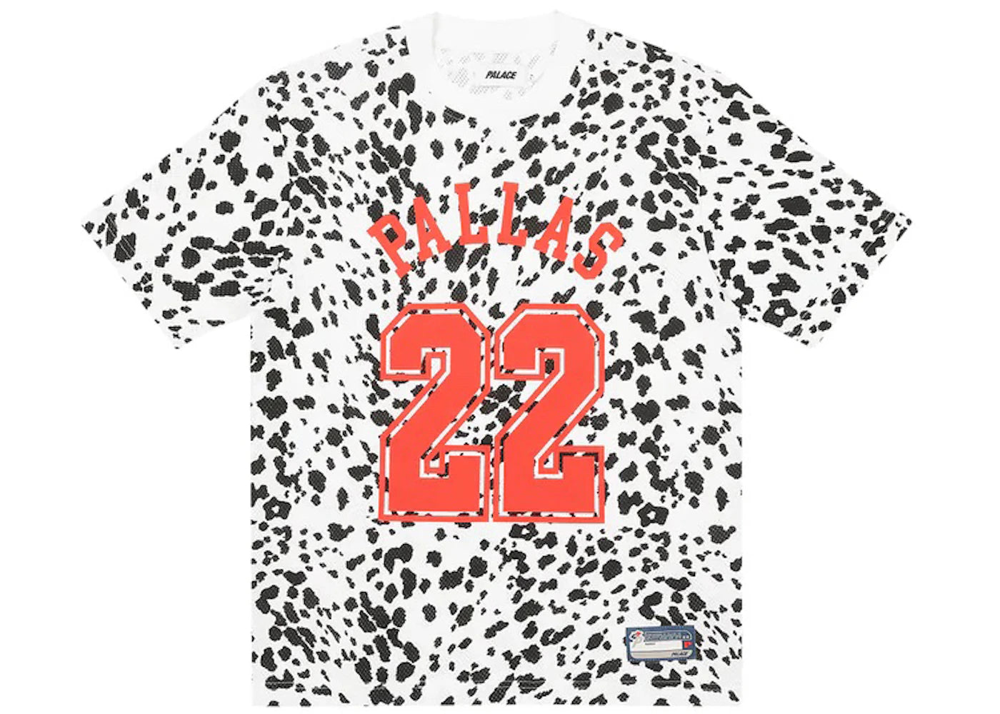Palace Sports Mesh T-shirt Dalmation