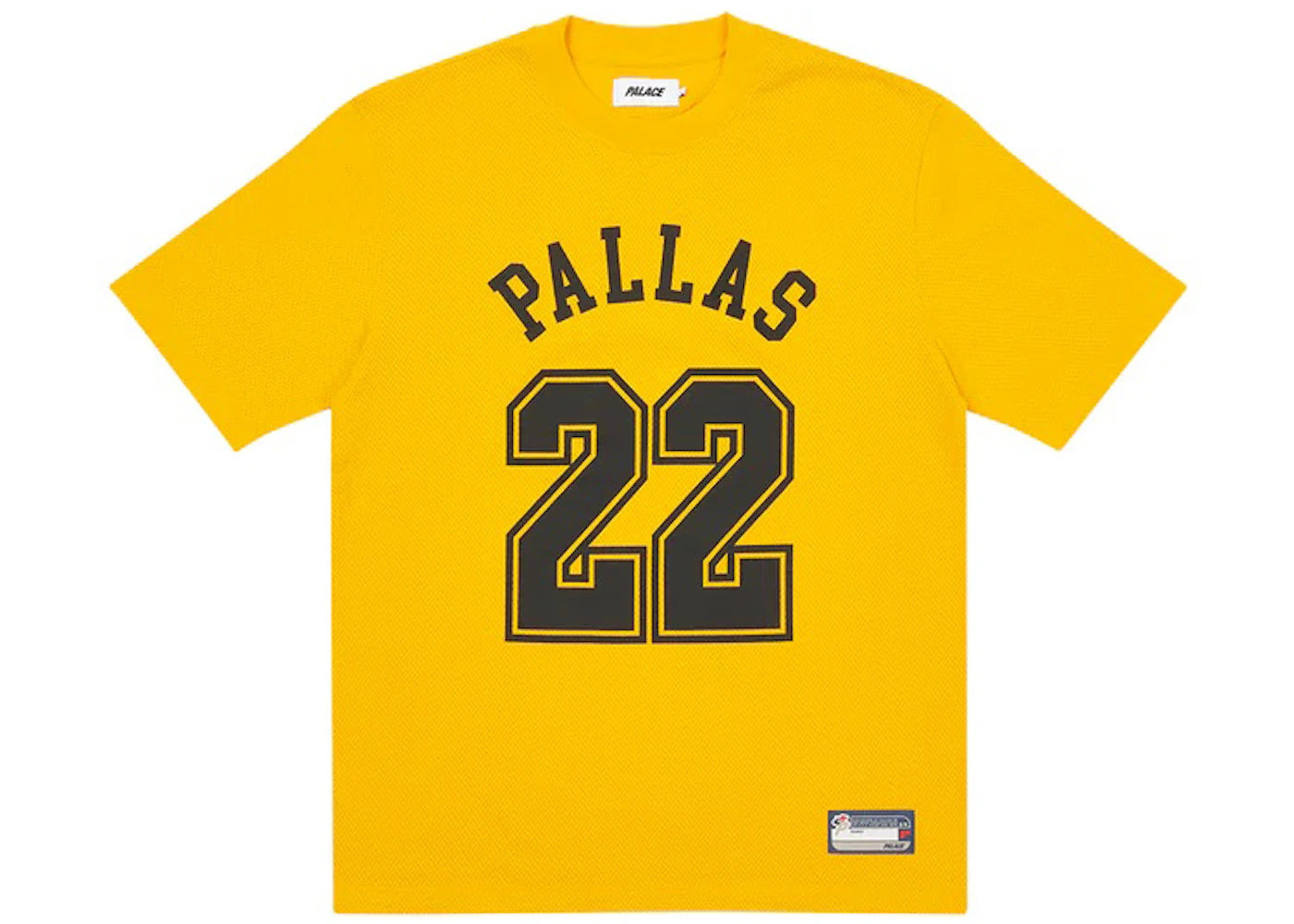 Palace Sports Mesh T-shirt Yellow