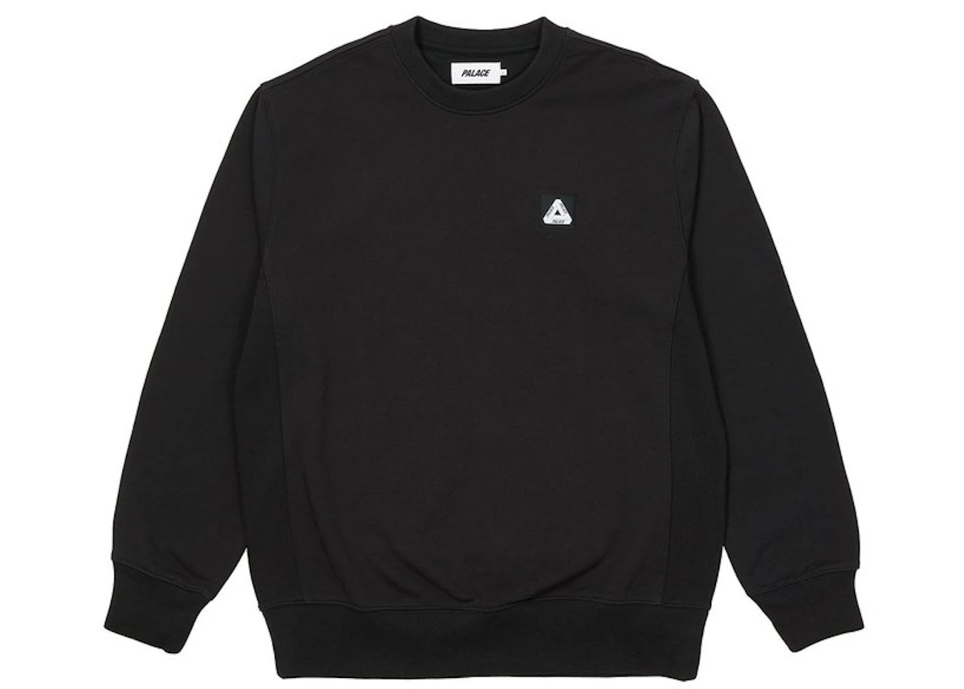 Palace Square Patch Crew Black