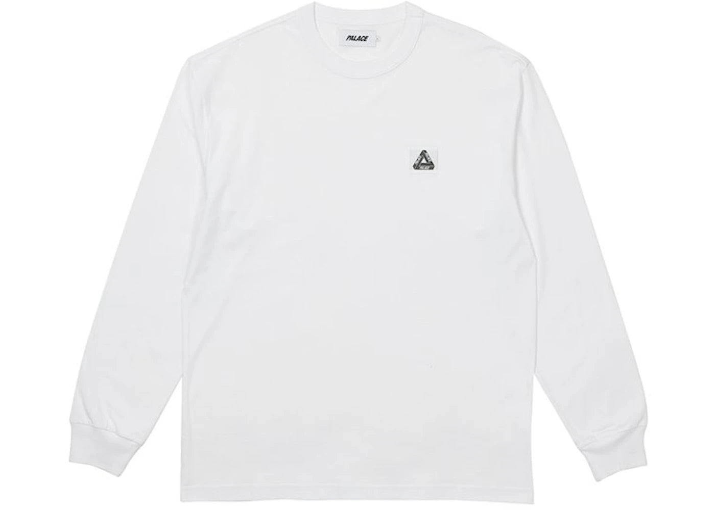 Palace Square Patch Longsleeve White