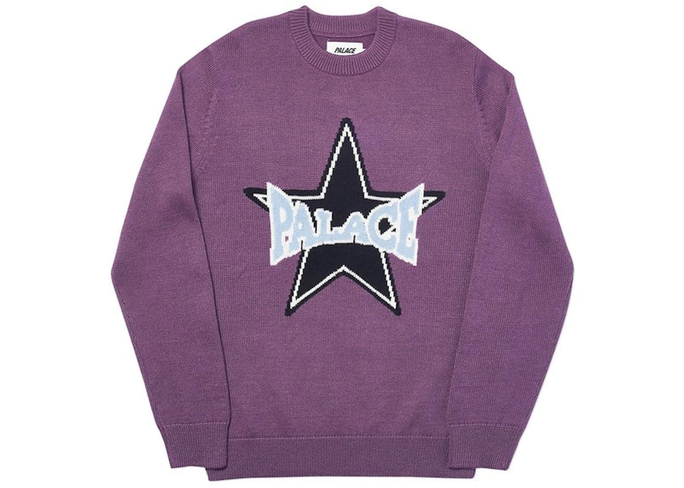 Palace Star Knit Purple