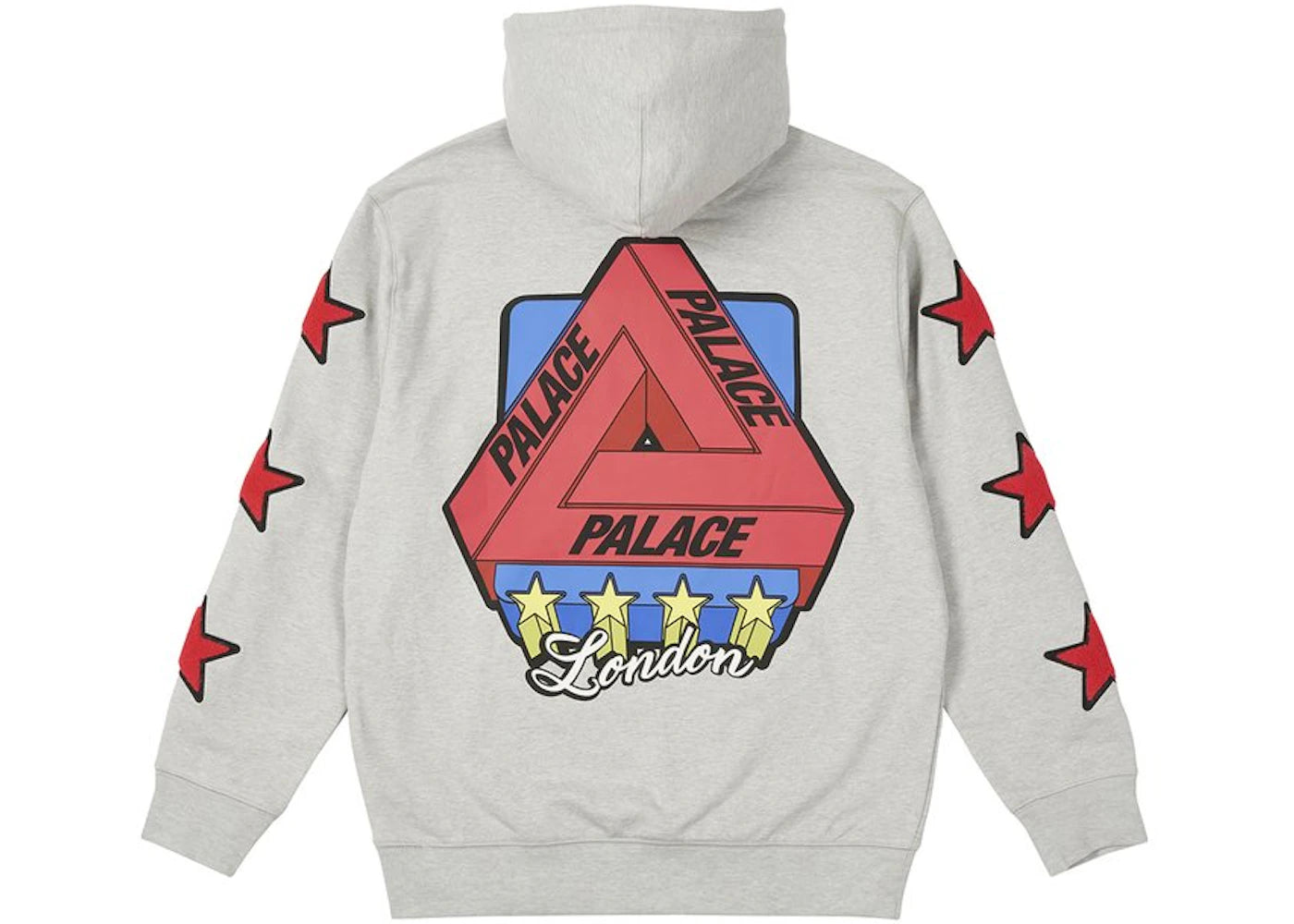 Palace Start It Up Hood Grey Marl