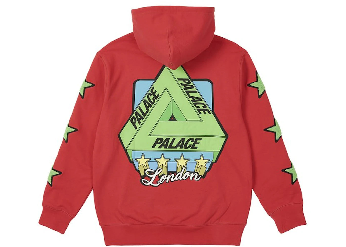 Palace Start It Up Hood Red