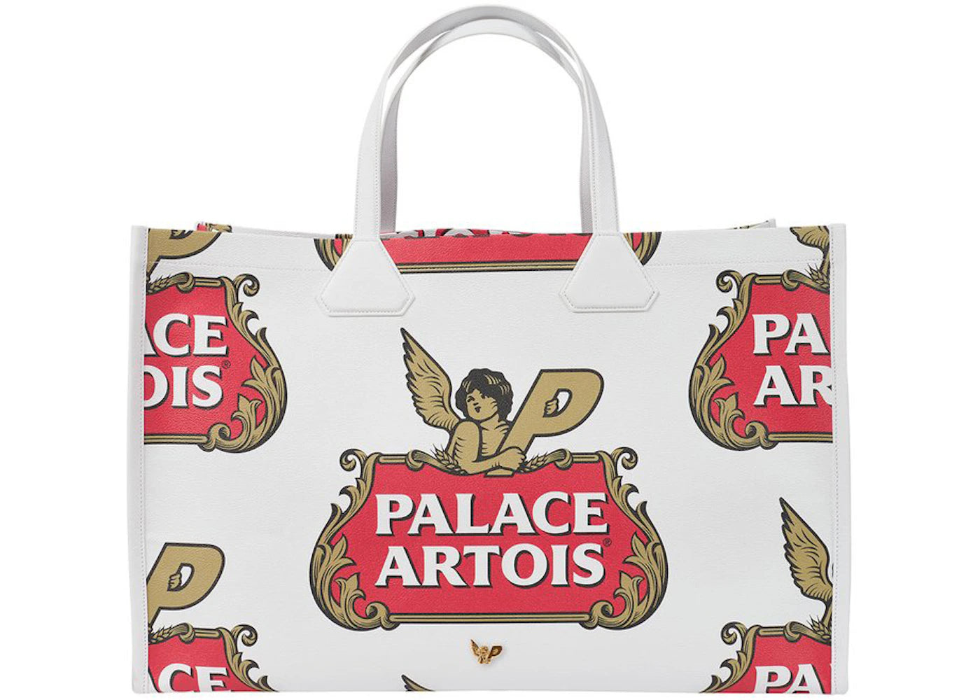 Palace Stella Artois Tote Bag Cream