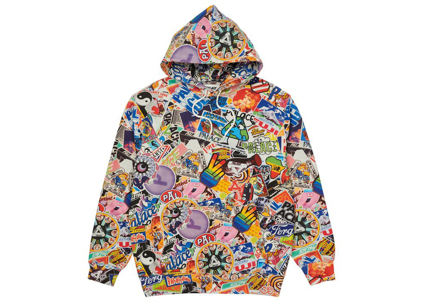 Palace Sticker Pack Hood Multi