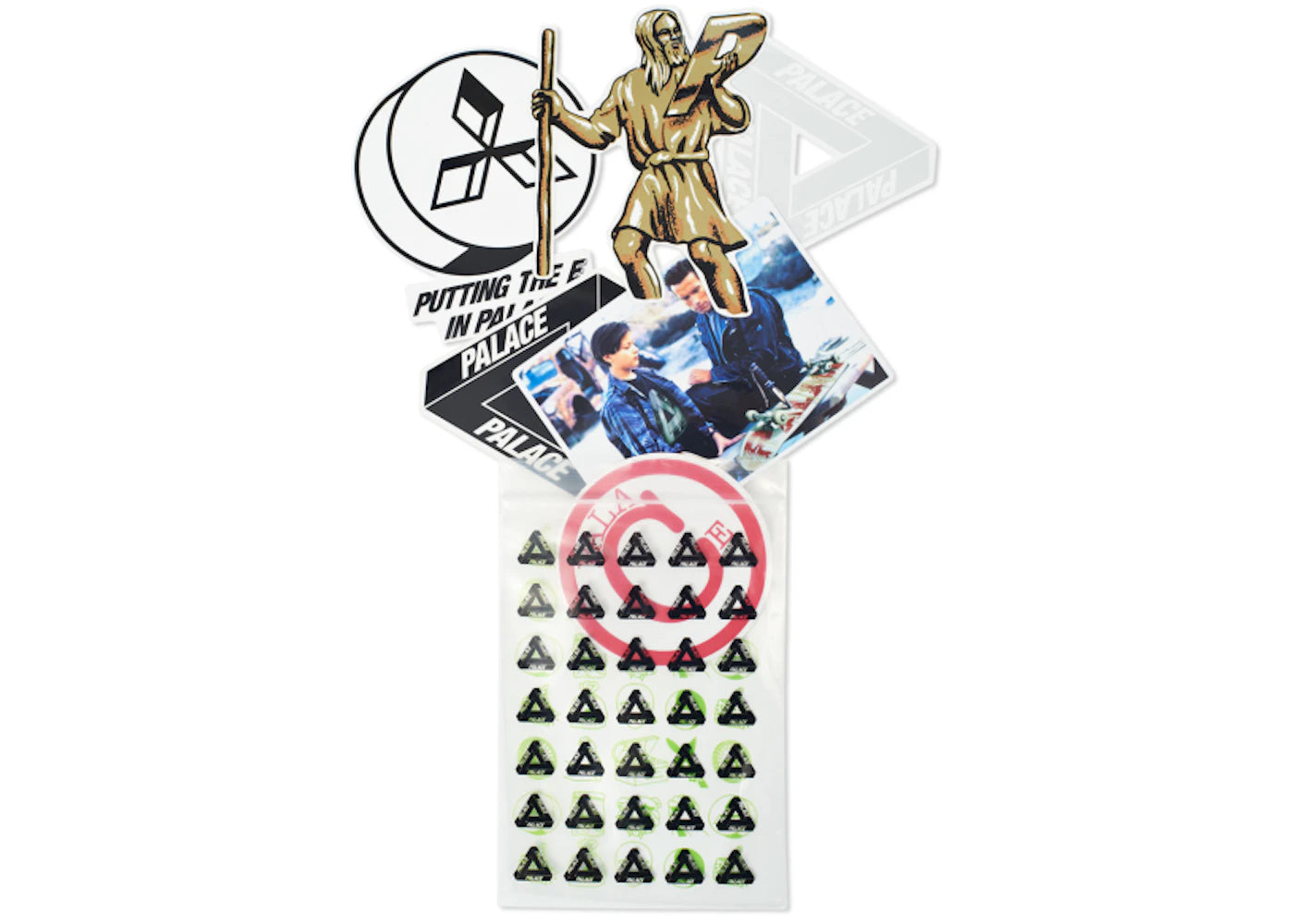 Palace Sticker Pack Mixed Multi