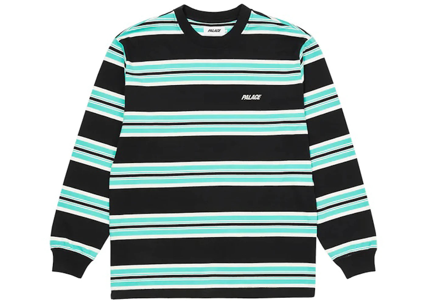 Palace Stoner Stripe Longsleeve Top Black