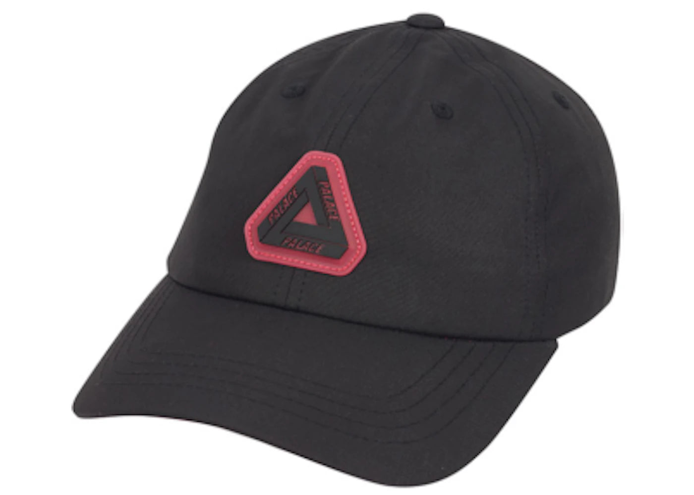 Palace Strap Shell 6-Panel Black