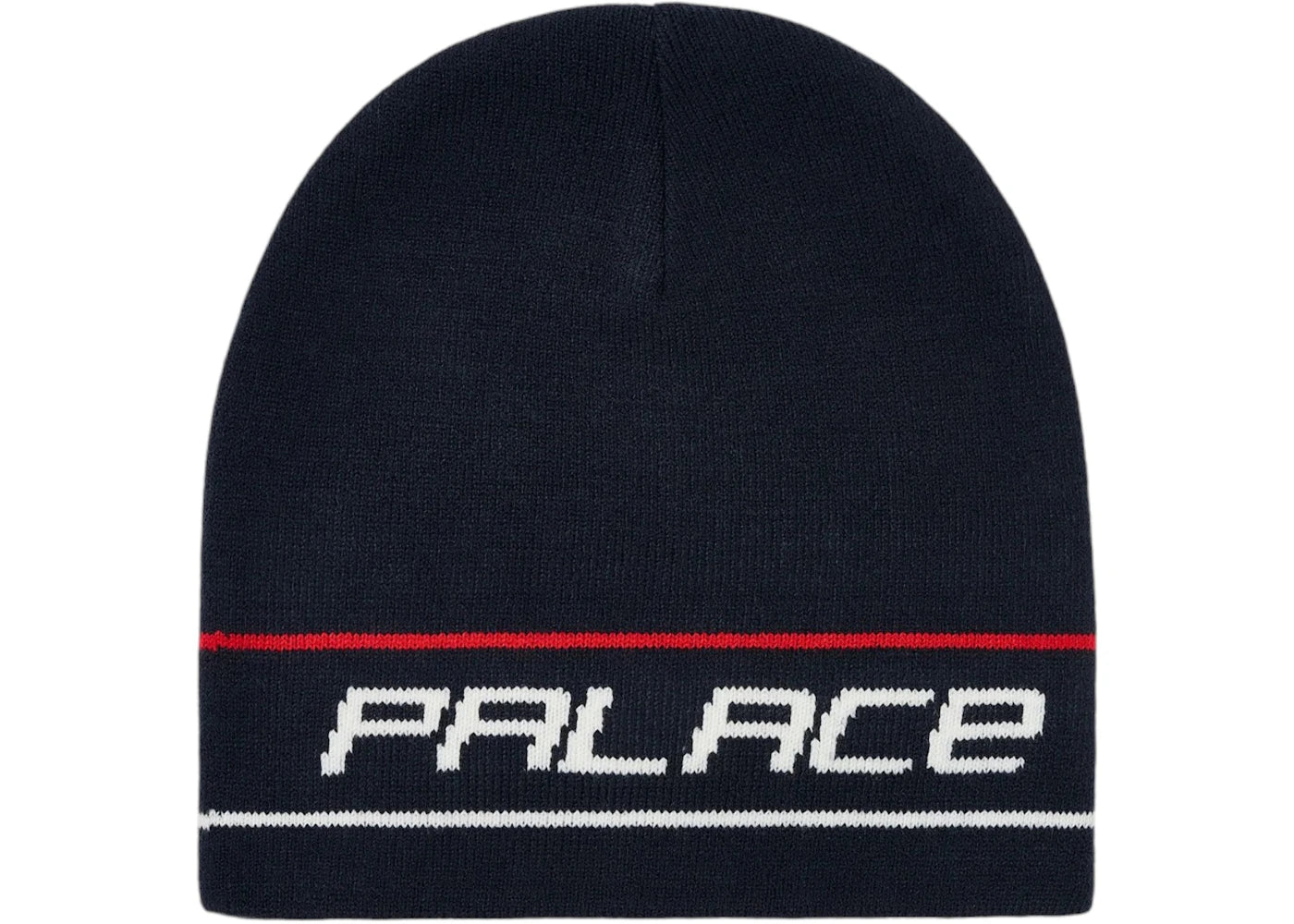 Palace Stripe Nein Cuff Beanie Navy