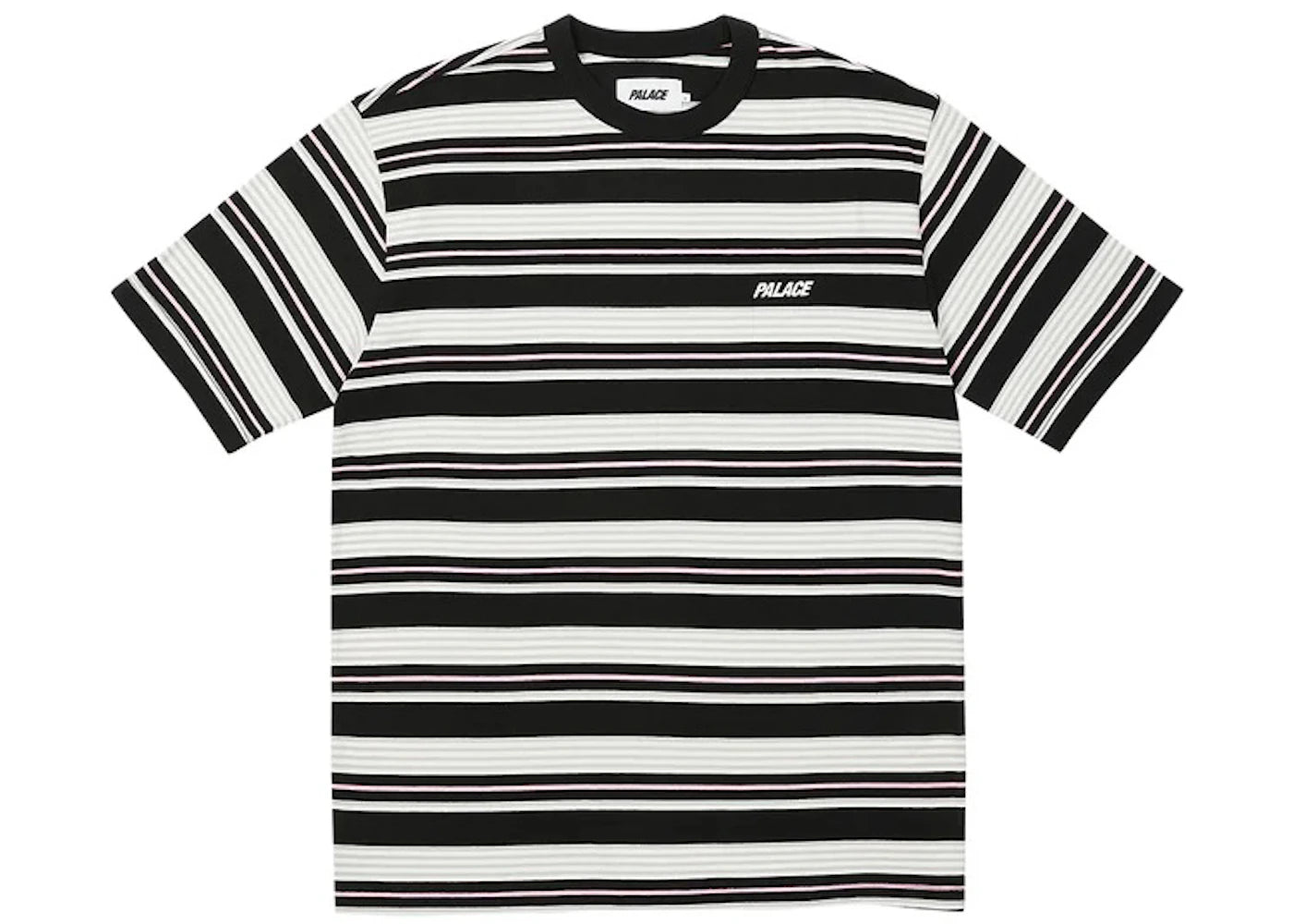 Palace Stripe T-shirt Black