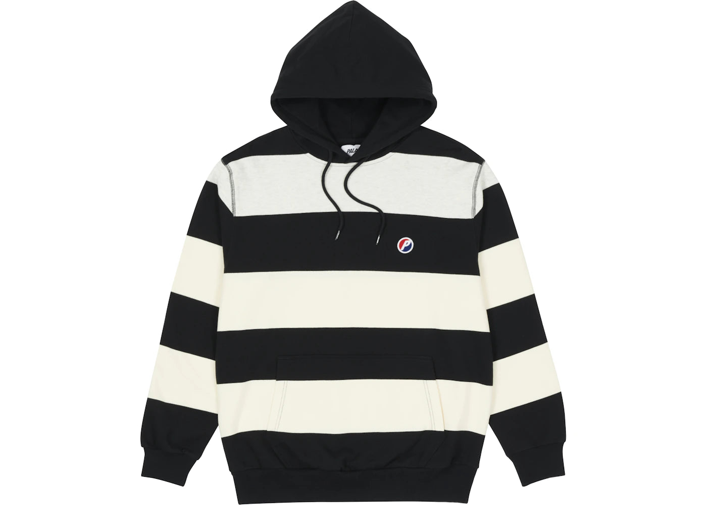 Palace Striped Hood Black