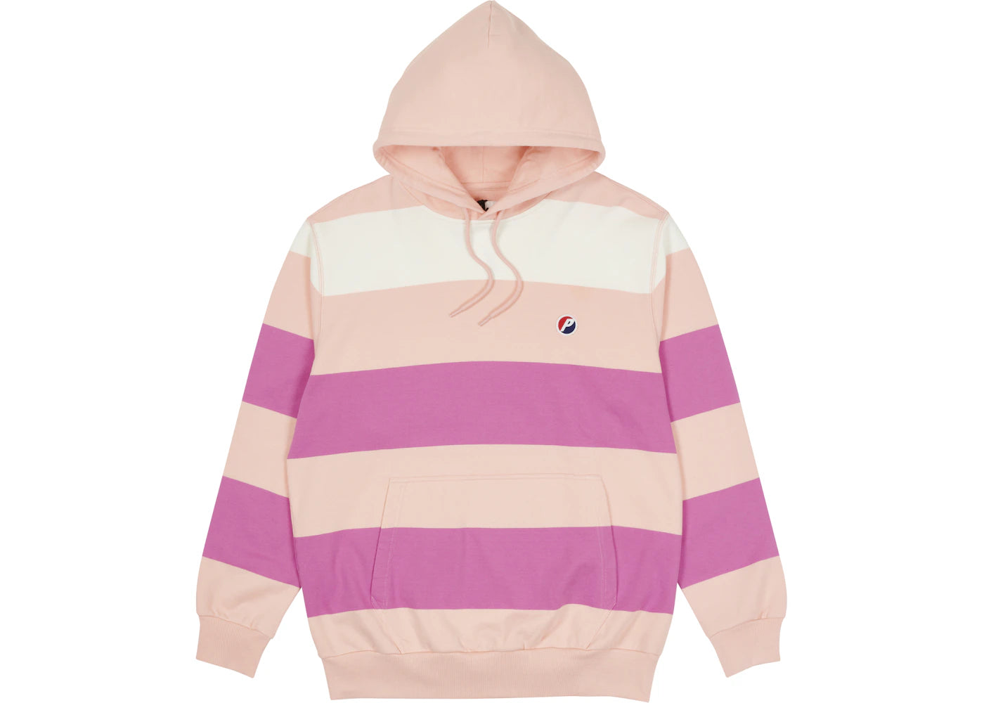 Palace Striped Hood Pink
