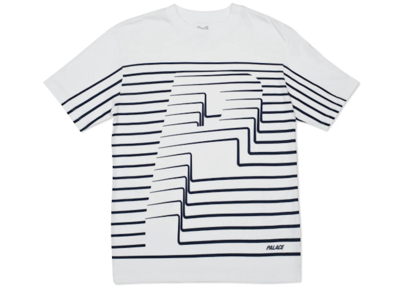 Palace Striper T-shirt White