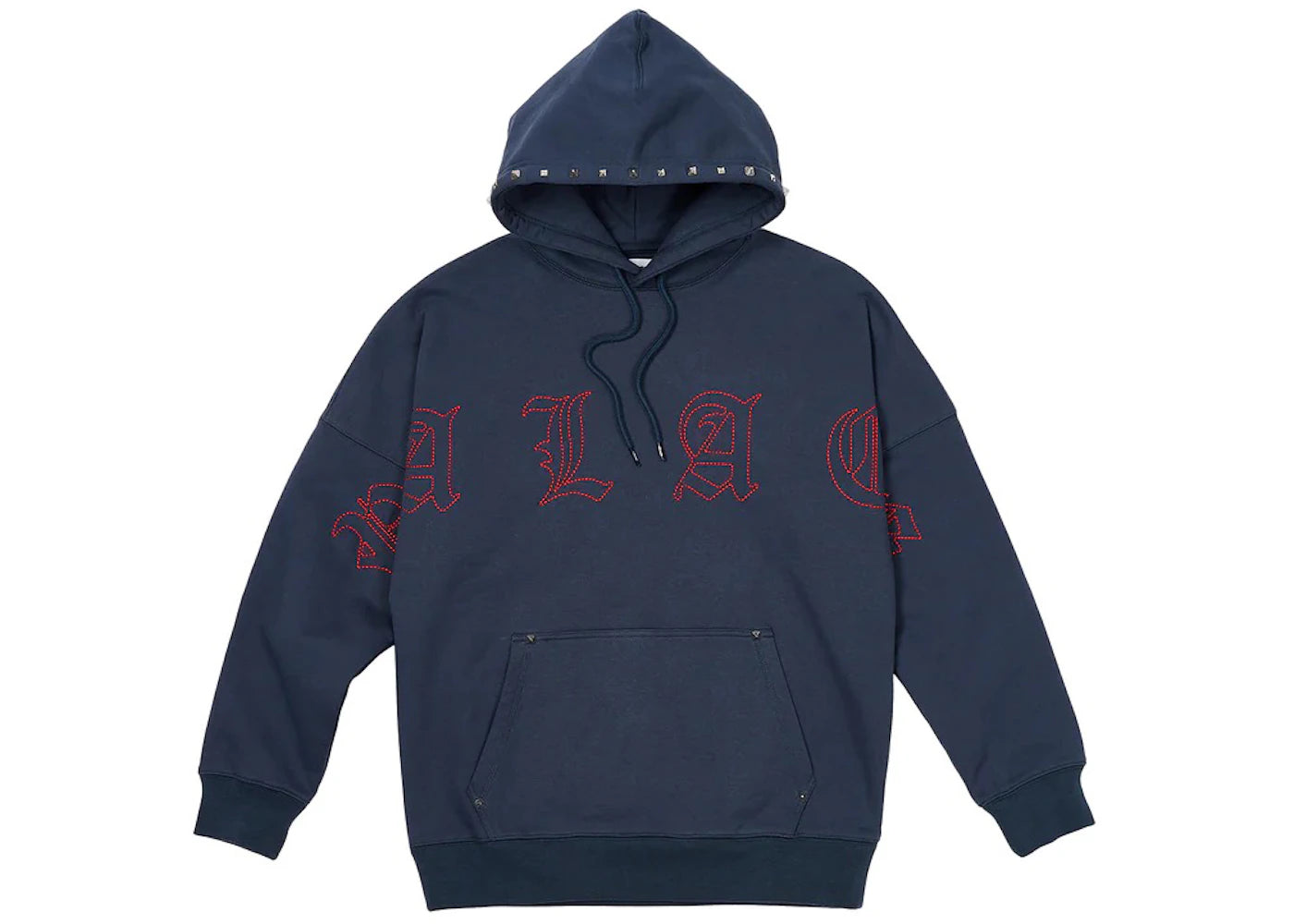 Palace Stud Hood Navy