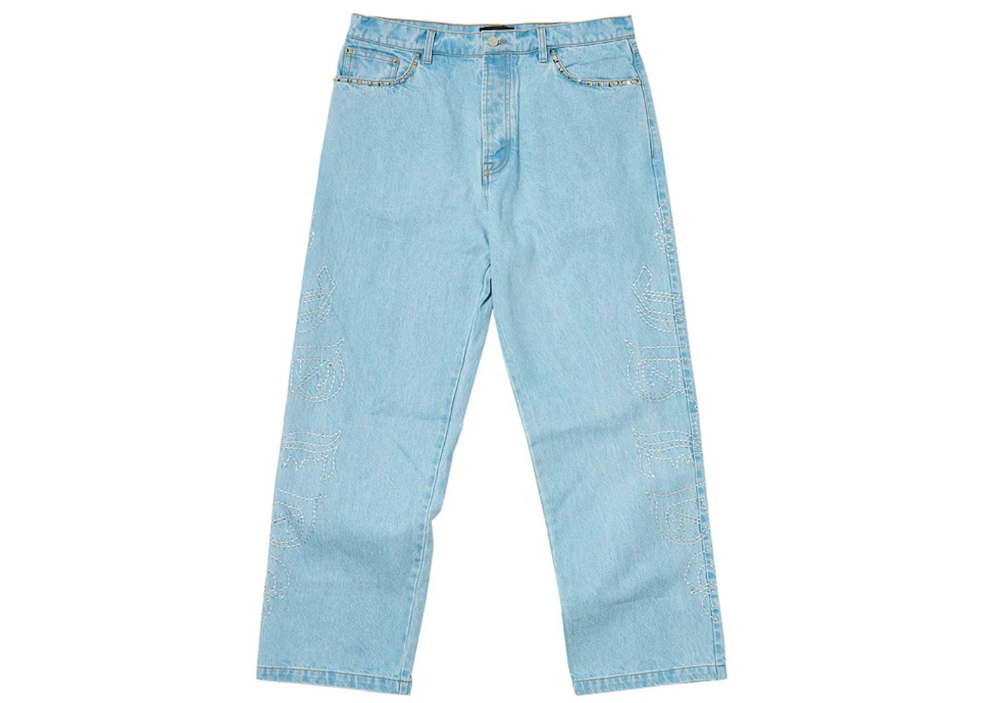 Palace Stud Jean Stone Wash