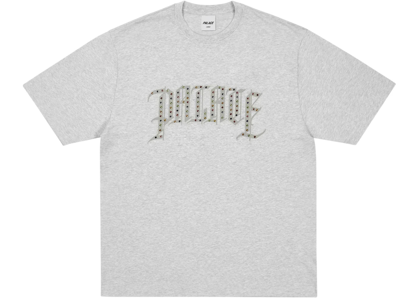 Palace Stud-U-Like T-Shirt Grey Marl