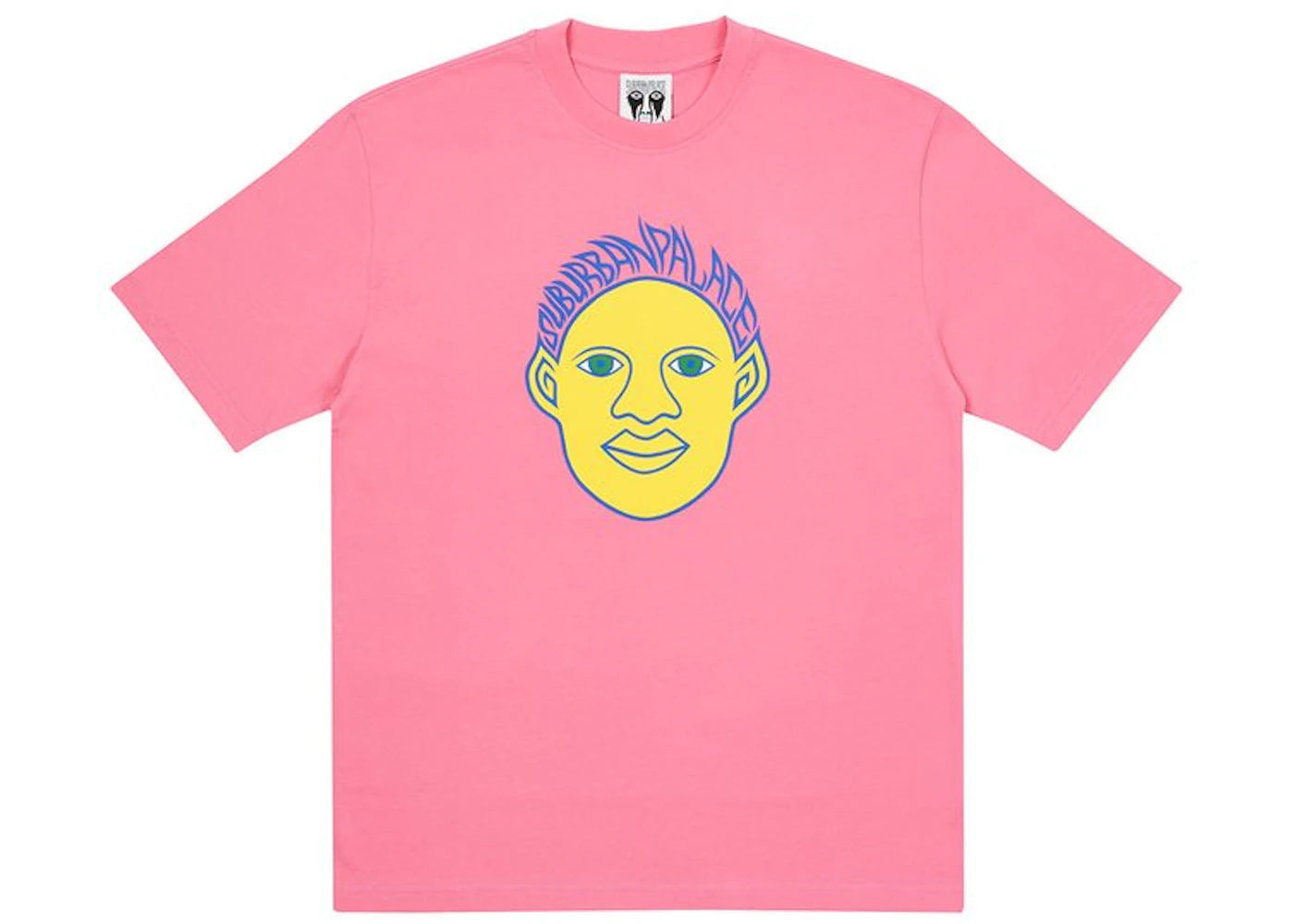 Palace Suburban Bliss Elf Head T-shirt Pink