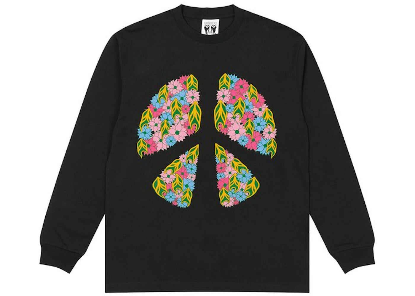 Palace Suburban Bliss Peace and Love Longsleeve Black