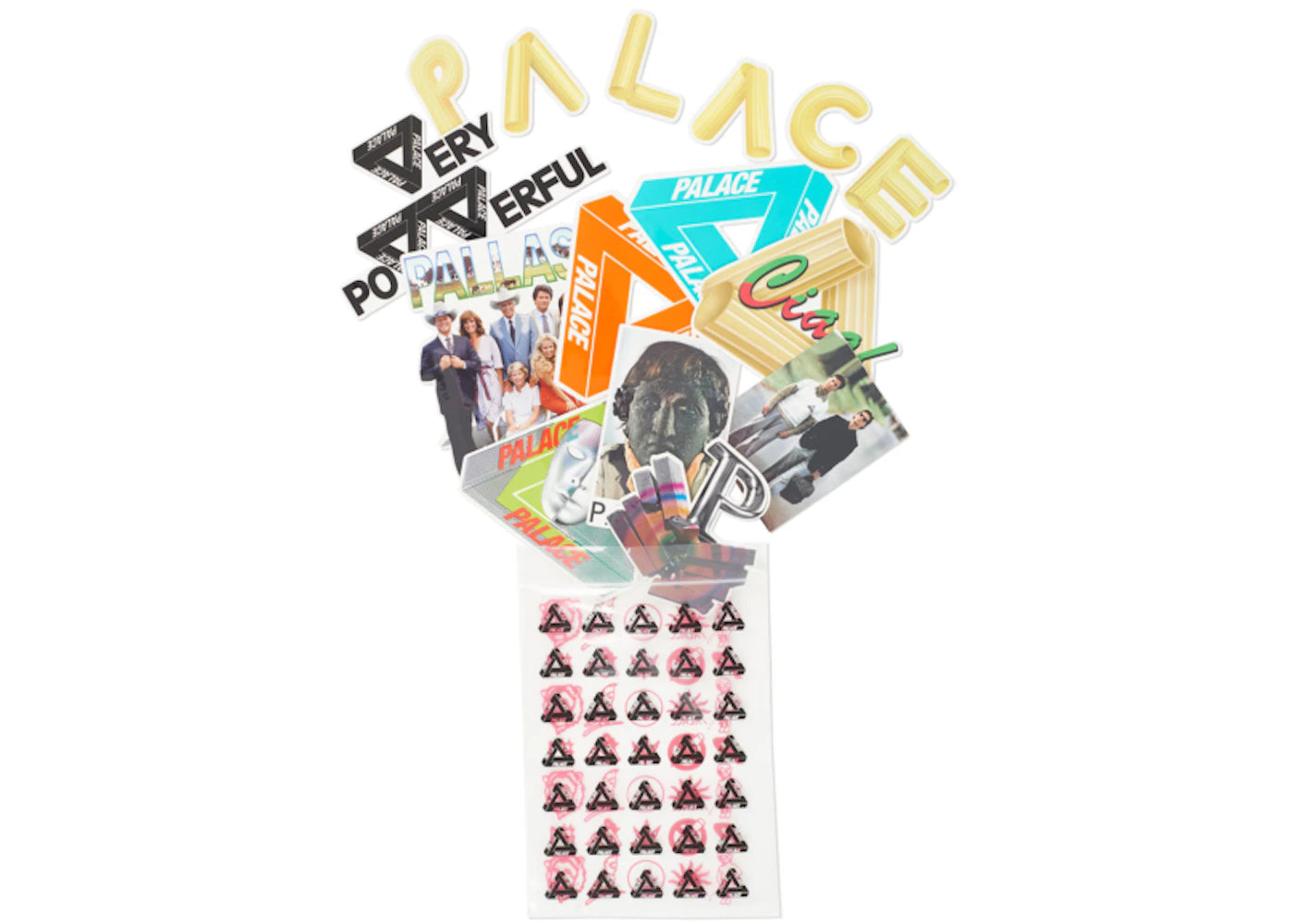 Palace Summer 19 Sticker Pack Multi